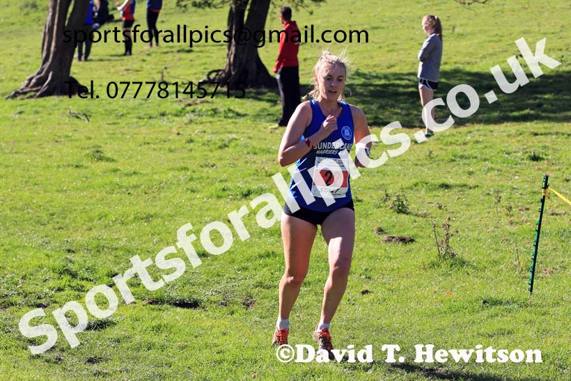 Senior and Masters Women, 2022 NECAA Cross Country Relays, Thornley Hall Farm, Peterlee, County Durham, October 15th. Photo: David T. Hewitson/Sports for All Pics